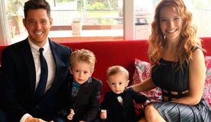 Luisana Lopilato y su familia Luisana Lopilato y su familia