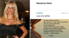 El cambio de estado de WhatsApp de Nazarena Vélez: de Muerte sobre la muerte a Luz a tu alma El cambio de estado de WhatsApp de Nazarena Vélez: de Muerte sobre la muerte a Luz a tu alma