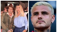 Wanda y Johnny y la foto de la discordia con Icardi. Wanda y Johnny y la foto de la discordia con Icardi.