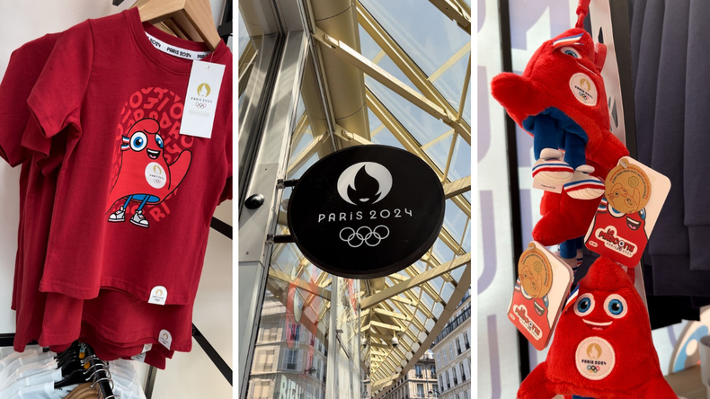 El merchandising oficial ya está presente para palpitar los Juegos Olímpicos.