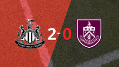 en su casa, newcastle united derroto por 2-0 a burnley