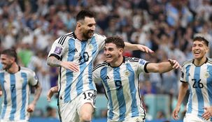Julián Álvarez aumentó la ventaja de Argentina vs Croacia.