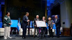 Homenaje en la Cámara de Diputados.