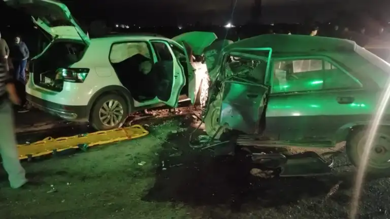 El accidente ocurrió el domingo en la Ruta Provincial 60 de Mendoza.