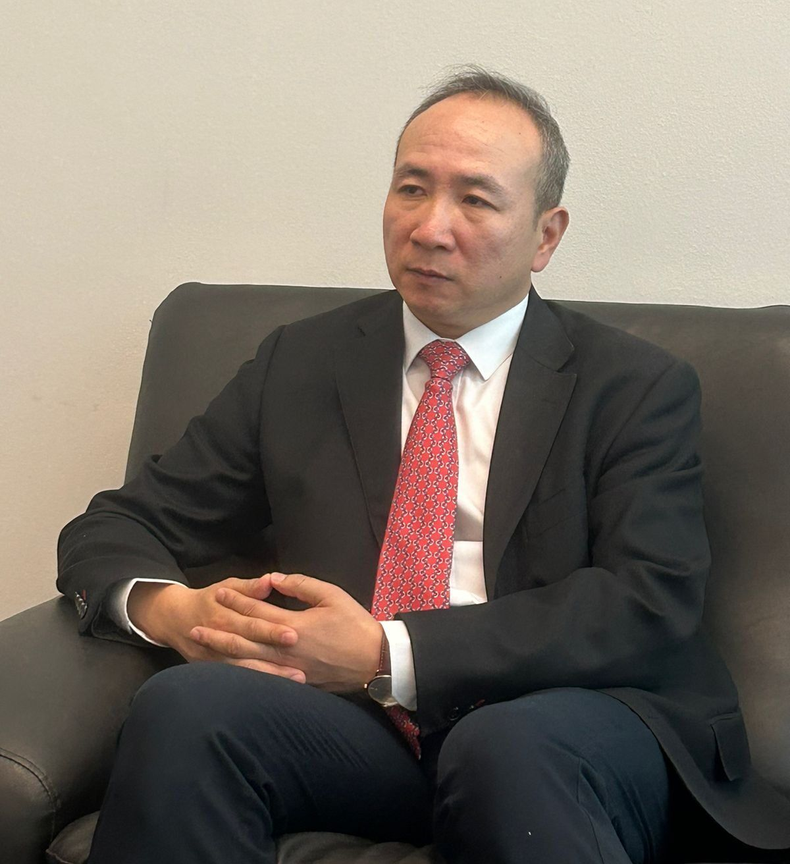 El embajador chino en Argentina, Wang Wei.