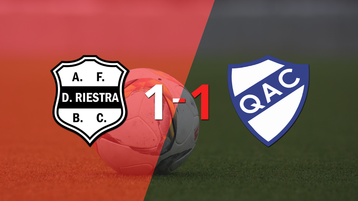 Riestra Y Quilmes Igualaron 1 A 1