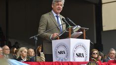 Nicolás Pino, presidente de la Sociedad Rural.