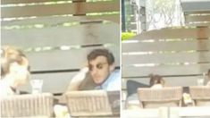 Pampita y Pico Mónaco en un almuerzo romántico. Pampita y Pico Mónaco en un almuerzo romántico.