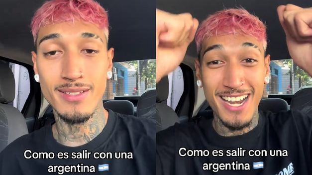 El influencer marcó las diferencias entre salir con una argentina y una venezolana.