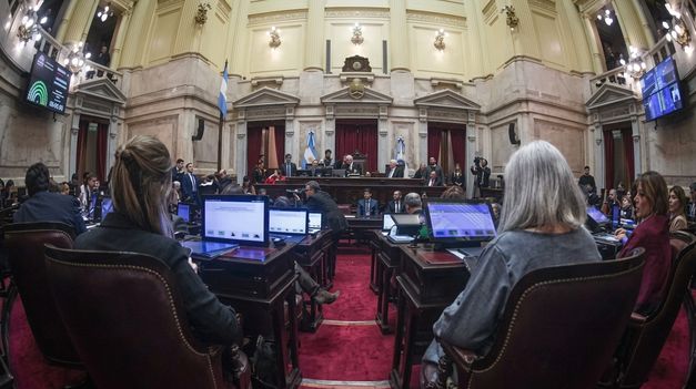 El Senado está presidido por Victoria Villarruel.