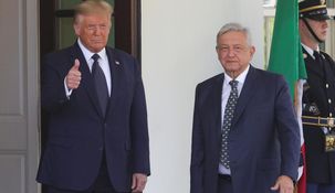 López Obrador defendió a Donald Trump: Buscan impedir su candidatura