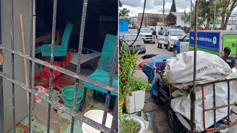 El femicidio ocurrió en una casa sobre la calle Rivadavia