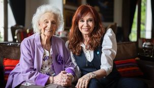 Estela y Cristina se reunieron en San José 1111. Estela y Cristina se reunieron en San José 1111.
