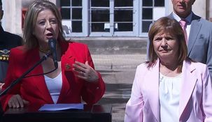 Bullrich y Monteoliva juntas en la presentación de la ANM Bullrich y Monteoliva juntas en la presentación de la ANM