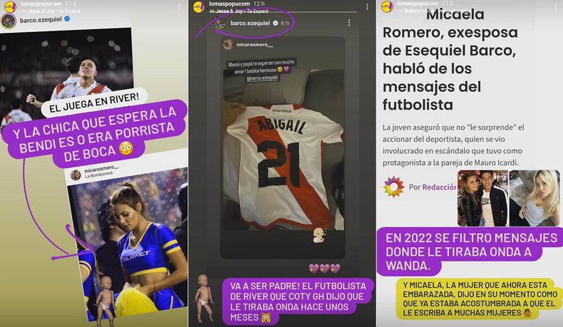 Todos los detalles del embarazo.