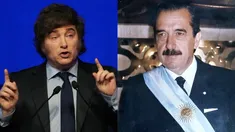 Milei acusó a Alfonsín de partidario del golpe de Estado Milei acusó a Alfonsín de partidario del golpe de Estado