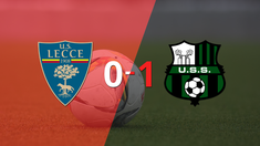 sassuolo se quedo con el triunfo en una dificil visita a lecce