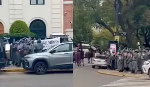 You shall not pass (no pasarás), decía la bandera que mostraron los Gandalfs, en relación a los libros de El Señor de los Anillos.