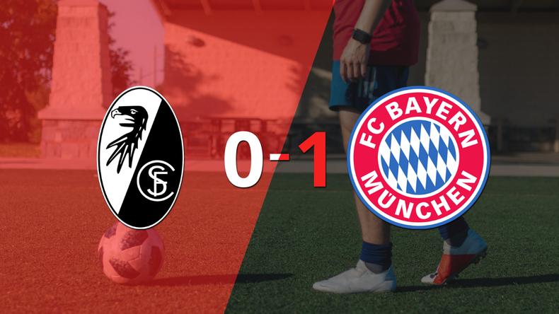 A Bayern Múnich no le sobró nada, pero venció a Friburgo en su casa por 1 a 0
