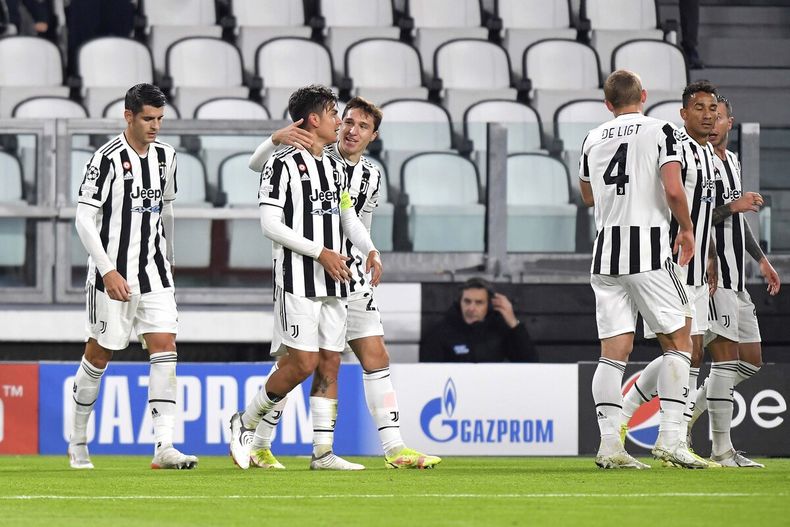 Paula Dybala fue la figura en el triunfo de Juventus contra Zenit este martes.