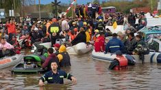 La drámatica situación que se vivió en Campana. La drámatica situación que se vivió en Campana.