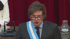 El Presidente apuntó contra los periodistas.