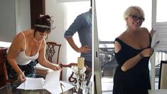 Moria y Carmen firmaron en Mar del Plata para Viviendo con las estrellas Moria y Carmen firmaron en Mar del Plata para Viviendo con las estrellas