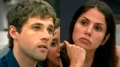 Agustín y Romina, un confrontamiento inesperado. Agustín y Romina, un confrontamiento inesperado.