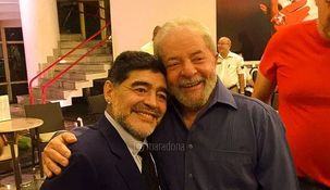 Lula Libre: Maradona y varios famosos celebraron la excarcelación Lula Libre: Maradona y varios famosos celebraron la excarcelación