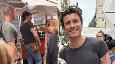 Shawn Mendes fue visto el domingo en la feria de San Telmo. Shawn Mendes fue visto el domingo en la feria de San Telmo.