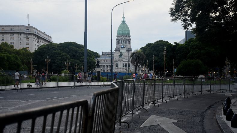 Las calles que estarán cortadas por la apertura de las sesiones ordinarias en el Congreso.