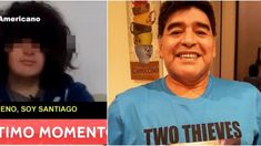 Este es Santiago, el supuesto sexto hijo de Diego Maradona Este es Santiago, el supuesto sexto hijo de Diego Maradona