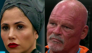 la mirada fulminante de romina a alfa en gh: no estamos bien la mirada fulminante de romina a alfa en gh: no estamos bien