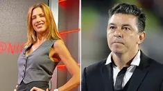 El llamativo gesto de Alina Moine cuando se inauguraba la polémica estatua de Gallardo.