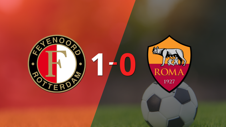 Feyenoord se quedó con el triunfo en la ida
