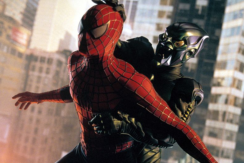 Spider-Man y el Duende Verde en la película Spider-Man (2002) Spider-Man y el Duende Verde en la película Spider-Man (2002)