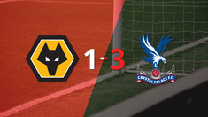 En una fiesta de goles, Crystal Palace liquidó a Wolverhampton por 3 a 1