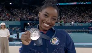 Simone Biles no pudo lograr el récord que comparten la exgimnasia rusa Larisa Latynina y su compatriota, la nadadora Katie Ledecky con 9 doradas