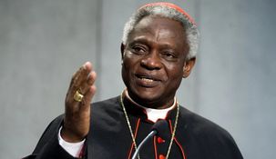 El cardenal ghanés, de 76 años, suena para reemplazar a Francisco.