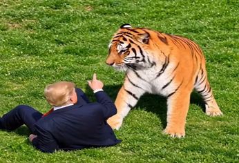 El video hecho con IA publicado por Trump.