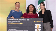 Ganó un concurso impulsado por la Presidenta y estrá en el comienzo del Mundial.