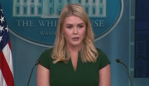 Leavitt destacó el rol de los nuevos medios en el gobierno de Trump.
