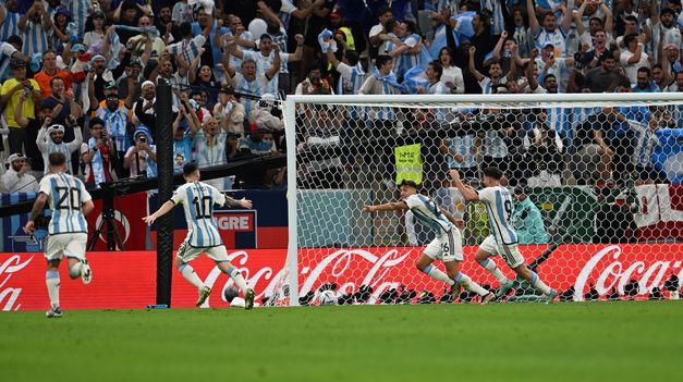 El gol de Nahuel Molina.