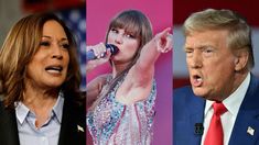 Taylor Swift llamó a sus seguidores a votar por uno entre Kamala Harris y Donald Trump. Taylor Swift llamó a sus seguidores a votar por uno entre Kamala Harris y Donald Trump.
