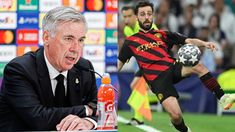 El DT del Real, Ancelotti, se quejó de la jugada. El DT del Real, Ancelotti, se quejó de la jugada.