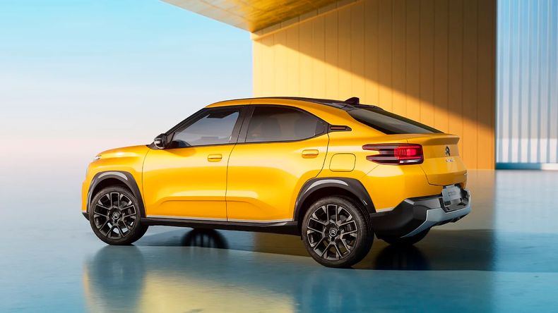 Silueta de SUV coupé para el Basalt.