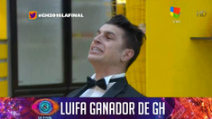 Luifa se consagró ganador de Gran Hermano tras un mano a mano con Ivana Icardi Luifa se consagró ganador de Gran Hermano tras un mano a mano con Ivana Icardi