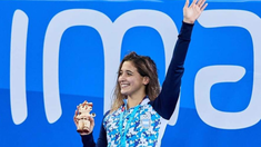 &nbsp;Se consagró campeona en los 400, 800 y 1500 metros libres en los juegos Panamericanos de Lima.