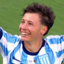 Gastón Lodico convirtió para Racing contra Boca.