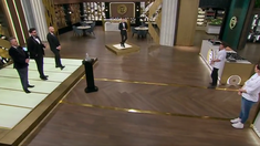 Tomás Fonzi y Micaela Viciconte, minutos antes de empezar a cocinar en la final de MasterChef. Tomás Fonzi y Micaela Viciconte, minutos antes de empezar a cocinar en la final de MasterChef.